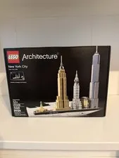 Lego Architecture New York City 21028 Skyline Model Building Kit 598 Pcs Set New