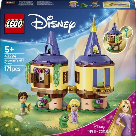 LEGO Disney Princess Rapunzel's Mini Tower 43294 Building Toy Set New Gift