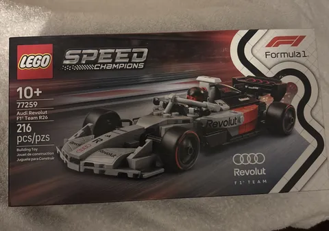 LEGO Speed Champions 77259 Audi Revolut F1 Team R26 216pc Building Toy Formula 1