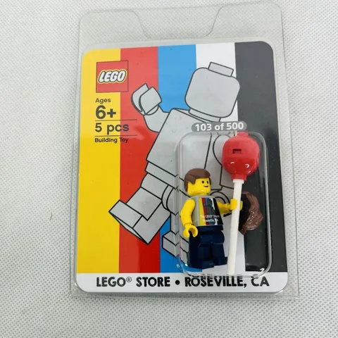 Lego Store Roseville CA Grand Opening Promo Minifigure 103/500 Misprint Error