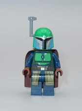 LEGO Mandolorian Tribe Warrior female blue minifigure Star Wars 75267