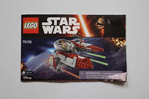 LEGO® Star Wars™ 75135 Obi-Wan’s Jedi Interceptor™ Instruction Manual Only!