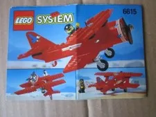 Lego System Building Instructions Instruction 6615