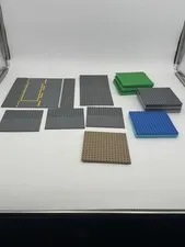 LEGO BULK LOT OF BASE PLATES  28 16X16 STUD MIXED COLORS 2 Street Base Soft