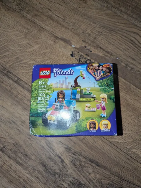 LEGO FRIENDS: Vet Clinic Rescue Buggy (41442) DAMAGED BOX