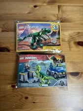 LEGO Juniors Raptor Rescue Truck Jurassic World & CREATOR 31058 Lot (Read Desc.)