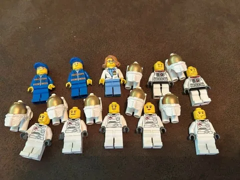 Lego City Astronaut Minifigures x10