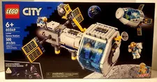 LEGO City 60349 Lunar Space Station. New & Factory Sealed.
