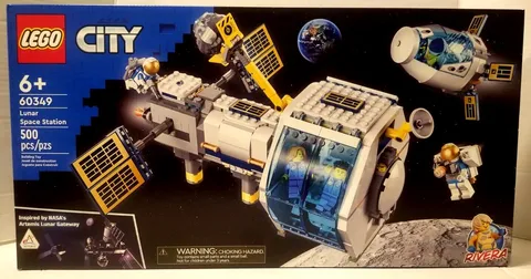 LEGO City 60349 Lunar Space Station. New & Factory Sealed.