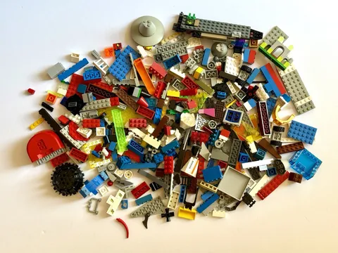 Lot #2 of assorted LEGO Bricks Pieces Some Vintage & Modern Specialty Random