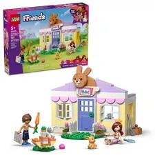 LEGO Friends Heartlake City Bunny Hotel Building Toy for Girls & Multicolor