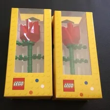 LEGO 852786 Rose Red Valentine's Day Single NEW SEALED MINT BOX 2010 Lot of 2