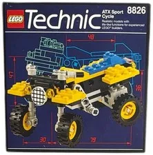 LEGO Technic 8826 ATX Sport Cycle 1992 Boxed Set 94 Pieces Vintage