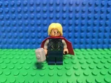 Thor Minifigure 6868 6869 sh0018 Marvel Super Heroes CMF Lot Rare Retired HTF 