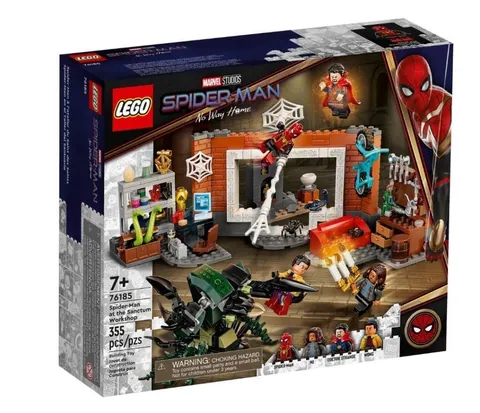 LEGO Super Heroes Spiderman Sanctum Invasion 76185 toy block PreZent superhero