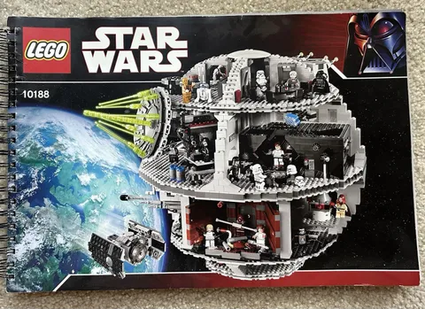 LEGO Star Wars Death Star 10188 Spiral Bound INSTRUCTION MANUAL