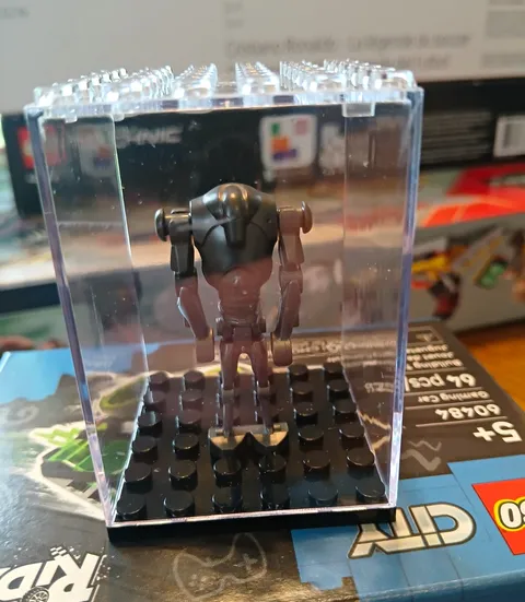 Lego Mini Fig Cases with figs