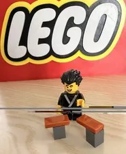 Lego Karate Kiddo Minifigure With Accessories 