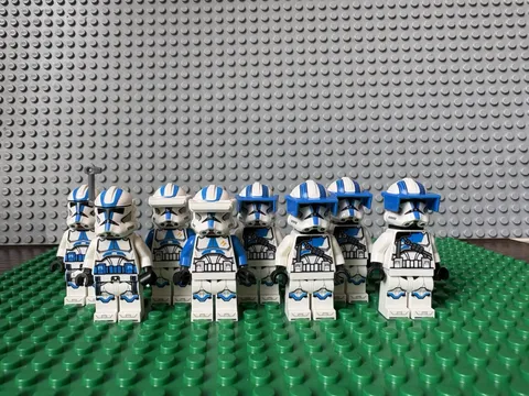 LEGO Star Wars X2 501st Clone Troopers Battle Pack Minifigures