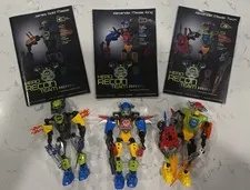 3 LEGO Hero Factory Recon Team Design Sets 11995 Black & Silver Chest Piece