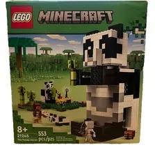 LEGO Minecraft Panda Haven 21245 New Sealed Retired DAMAGED BOX