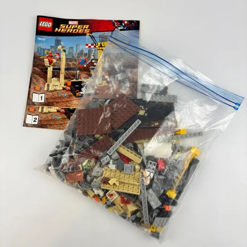 Lego Marvel Rhino and Sandman Super Villain Team-Up 76037 Complete