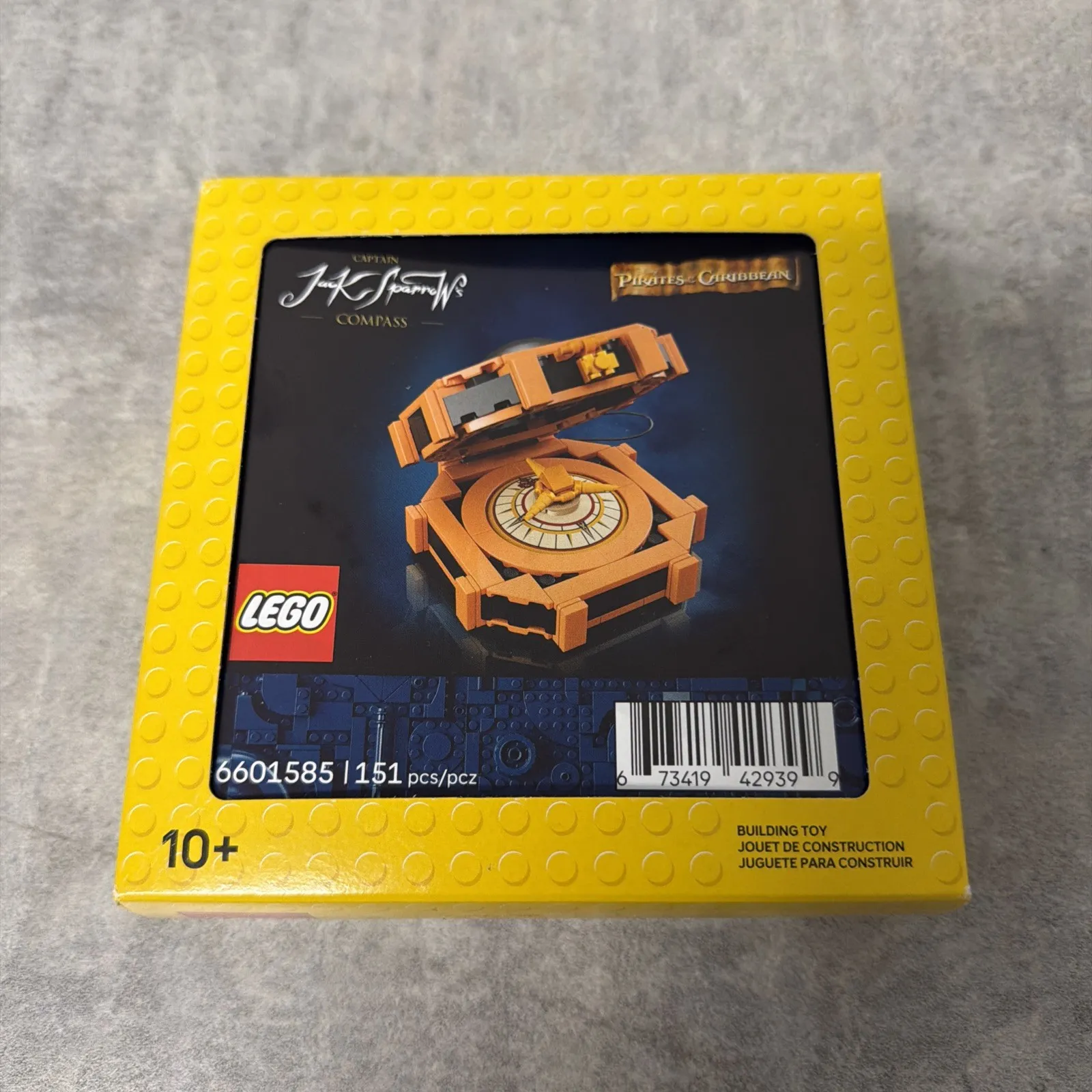 NEW Sealed LEGO Pirates of The Caribbean: Captain Jack Sparrow's Compass 6601585