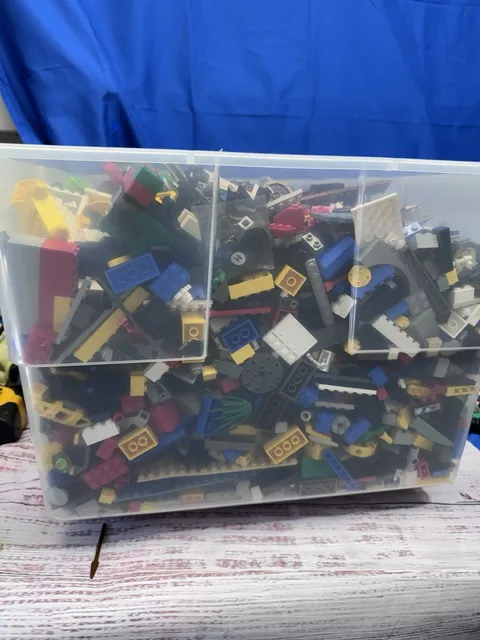 LEGO 28+ lbs Pounds Random Parts Pieces Building Plates Blocks Bulk Lot