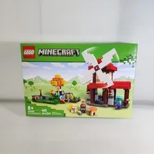 Lego The Windmill Farm 21262 Minecraft Empty Box Only Collectors 