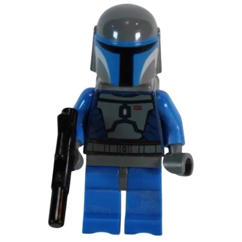 LEGO Star Wars Mandalorian Super Commando Minifigure sw0494 Clone Wars Blue Gray