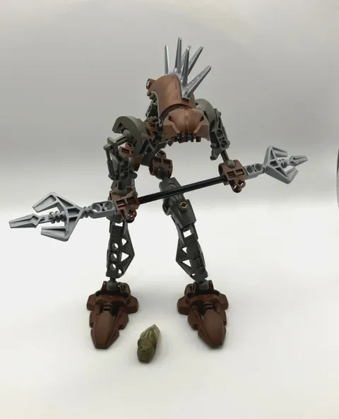 LEGO 8587 Bionicle Rahkshi Panrahk Complete w/Kraata No Manual