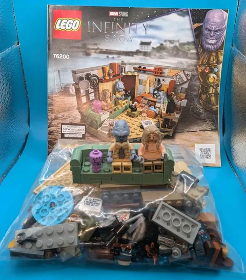 Lego 76200 Marvel Infinity Saga: Bro Thor’s New Asgard Complete w/ Instructions