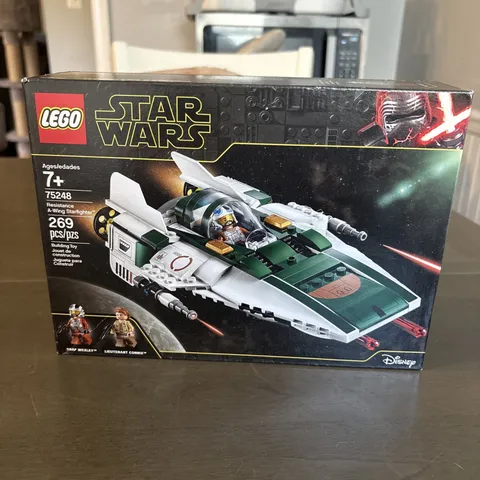 LEGO Star Wars 75248 Resistance A-Wing Starfighter Building Set 269 pcs Ages 7+
