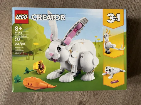 LEGO CREATOR 3 in 1 White Rabbit 31133 Easter Bunny Seal Bird NEW SEALED Retired