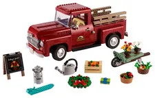 LEGO Icons: Pickup Truck (10290) Preowned w/ Manual NO BOX -REBRICKS