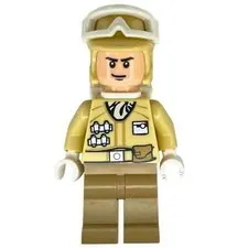 Lego Star Wars, Hoth Rebel Trooper 8126 75014 Minifigure New