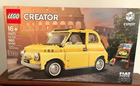 LEGO Creator Expert Fiat 500 10271 Set 960pcs 16+ Brick Separator w/Box