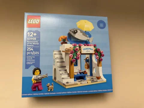 LEGO 40908 Restaurants of the World: Greece (New & Sealed) Limited Retired Item