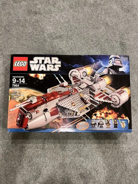 LEGO Star Wars Republic Frigate 7964 Vintage Complete Set In Box 1015 pcs