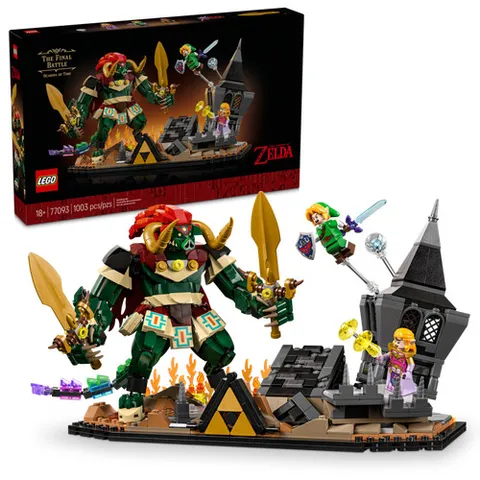 LEGO #77093 The Legend of Zelda: Ocarina of Time: The Final Battle  NEW In Box !