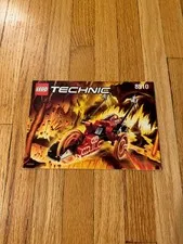 Lego Technic Throw Bots Lava (8510) Instruction Booklet Only