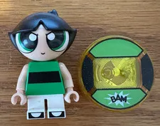 LEGO Dimensions Powerpuff Girls BUTTERCUP minifigure with disc