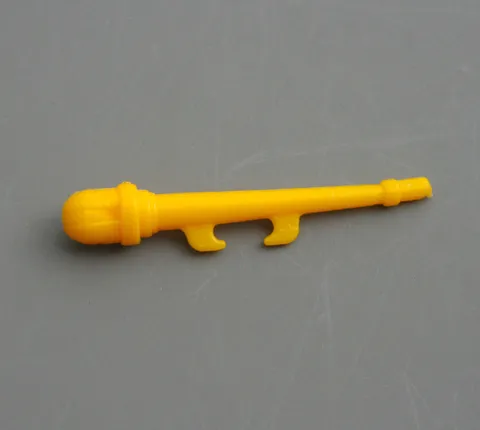 BARBIE & THE ROCKERS YELLOW MICROPHONE - VINTAGE MATTEL BARBIE DOLL ACCESSORY