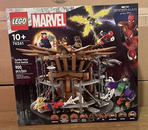 Lego Marvel Spider-Man Final Battle 76261 New See Images