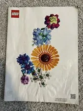 LEGO Icons Botanical Collection 10313 Wildflower Bouquet Instruction MANUAL ONLY