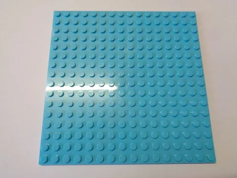 lego plate plate 16 x 16 91405 Dark Azur