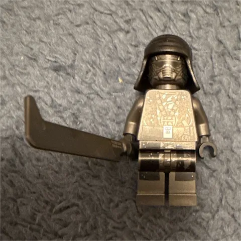 LEGO Minifigure Black Armored Character with Star Wars Knights of REN