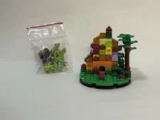 LEGO Disney Bruno Minifigure w/ Encanto Scene Genuine 21352 Magic of Disney NEW