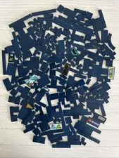 LEGO DARK BLUE LOT 250 PCS 2X2 2X4 1X8 1X6 1X2 TILE PLATE VARIETY EARTH NAVY