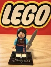Lego Disney 100 Mulan Minifigure With Accessory